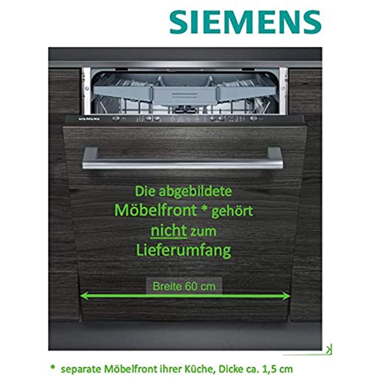 Siemens Geschirrspüler SN615X03EE vollintegrierbar