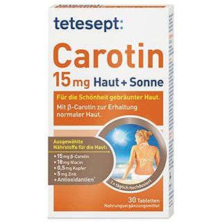 tetesept Carotin 15 mg Haut