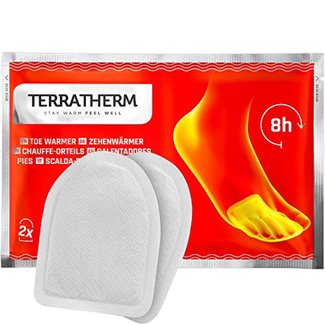 TerraTherm Fußwärmer-Pads Wärmepads selbstklebend