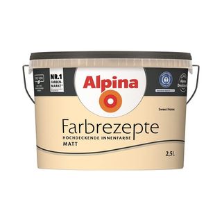 Alpina Farbrezepte 2,5l Sweet Home