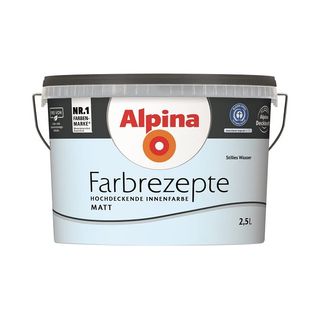 alpina Wand- und Deckenfarbe Farbrezepte