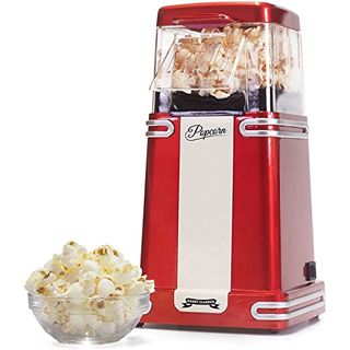 Gadgy Popcornmaschine Heissluft Retro Popcorn Maker
