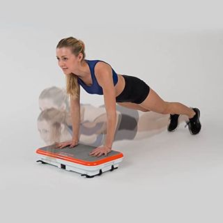 Mediashop VibroShaper Fitness Vibrationsplatte unterstützt bei Muskelaufbau und Fettverbrennung