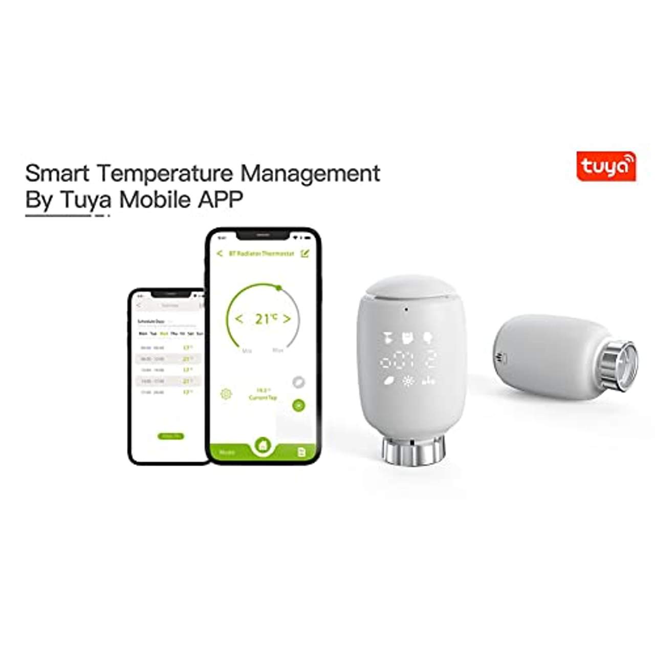 Qiumi Zigbee Thermostat-Heizkörperventil eTRV