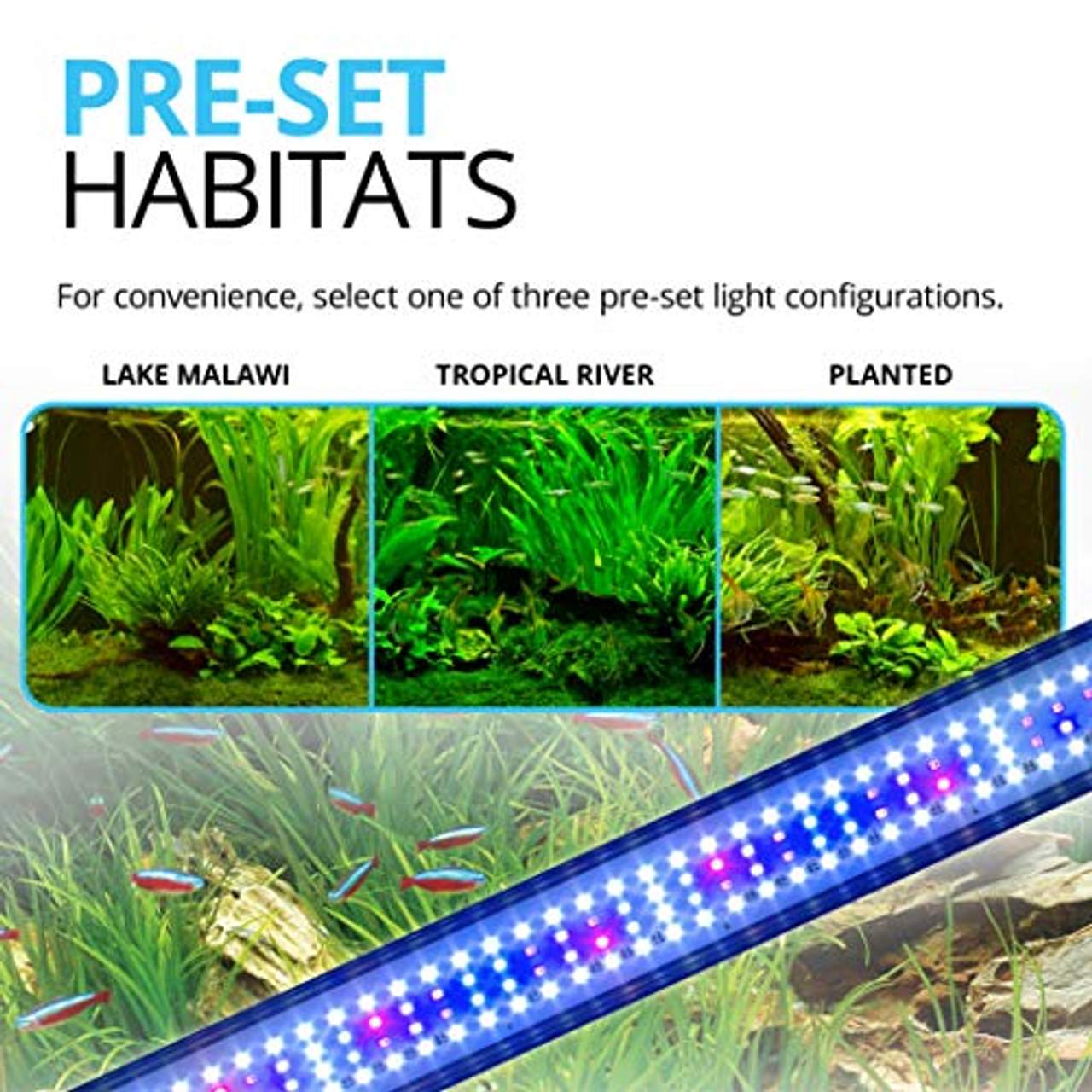 Fluval Plant 3.0 LED Beleuchtung für Süßwasser Aquarien