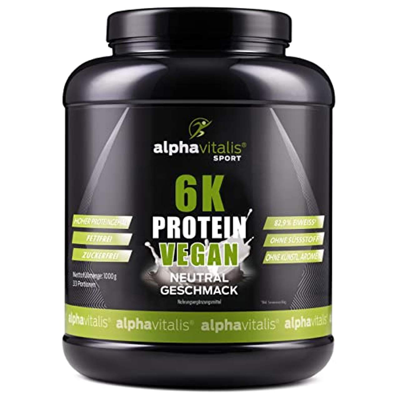 alphavitalis Proteinpulver Neutral Vegan