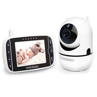 HelloBaby Babyphone mit Kamera Ferngesteuerter Pan-Tilt-Zoom