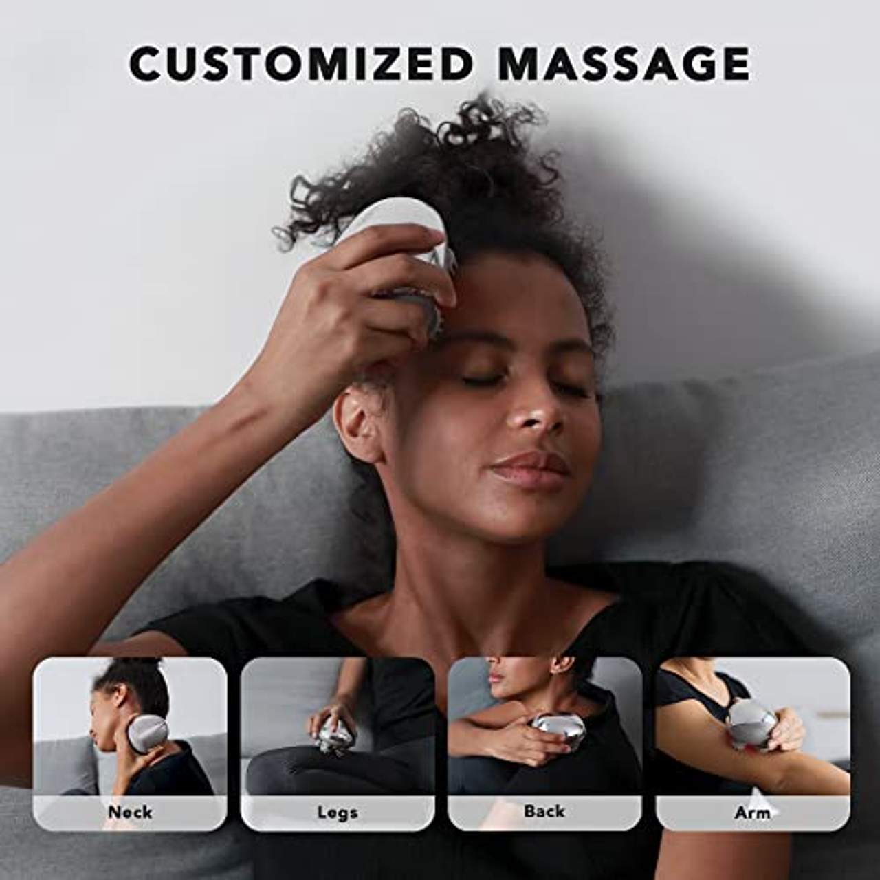 Breo Elektrisches Kopfmassagegerät entspannende Kopfschmerz Massage