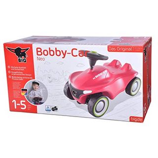 BIG Spielwarenfabrik 800056242 BIG-Bobby-Car Neo Pink Rutschfahrzeug