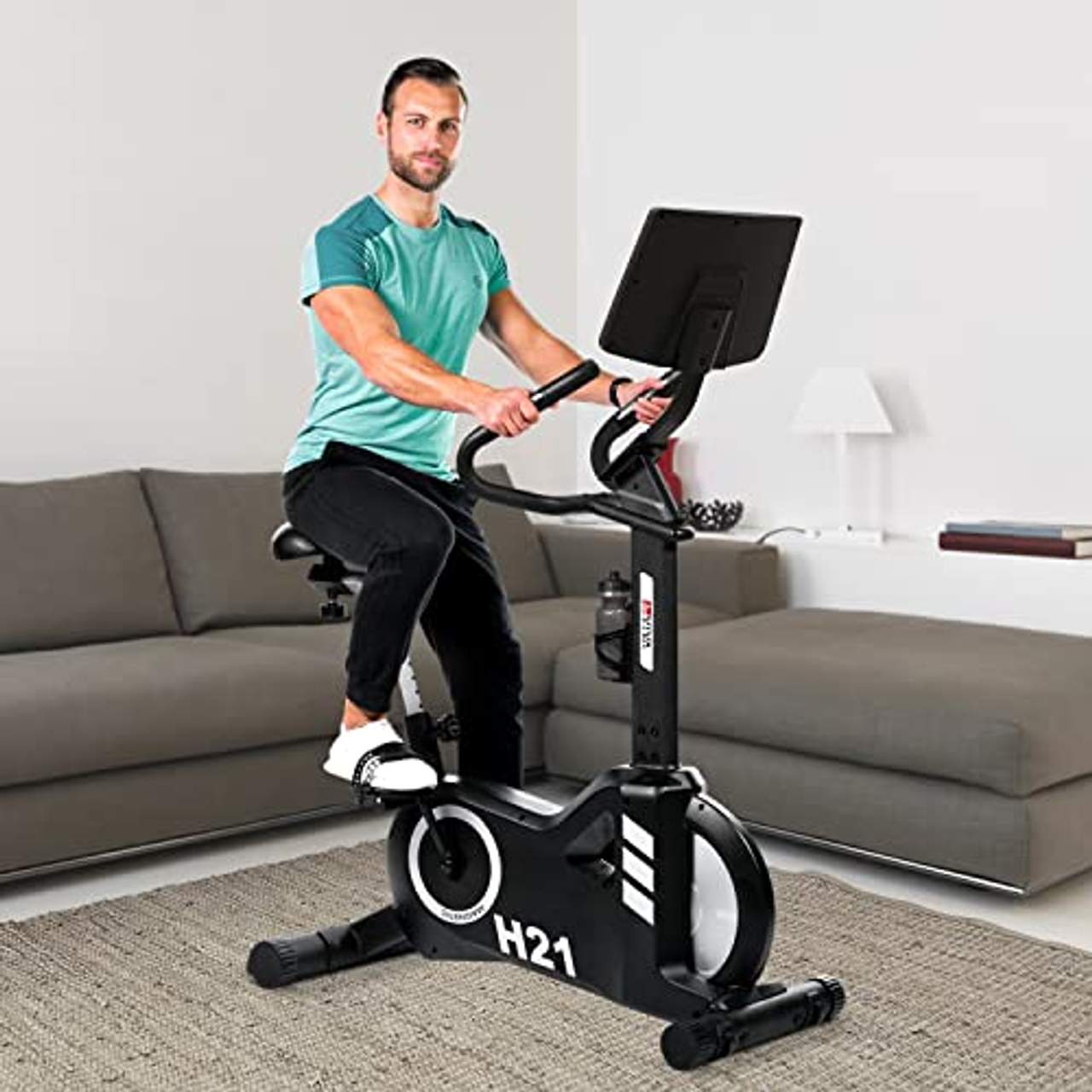 AsVIVA H21 Pro Heimtrainer und Ergometer Wi-Fi