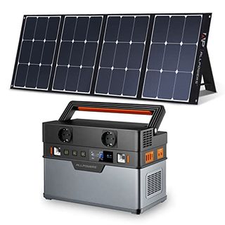 ALLPOWERS Tragbares Powerstation 606Wh 700W Akku Solargenerator