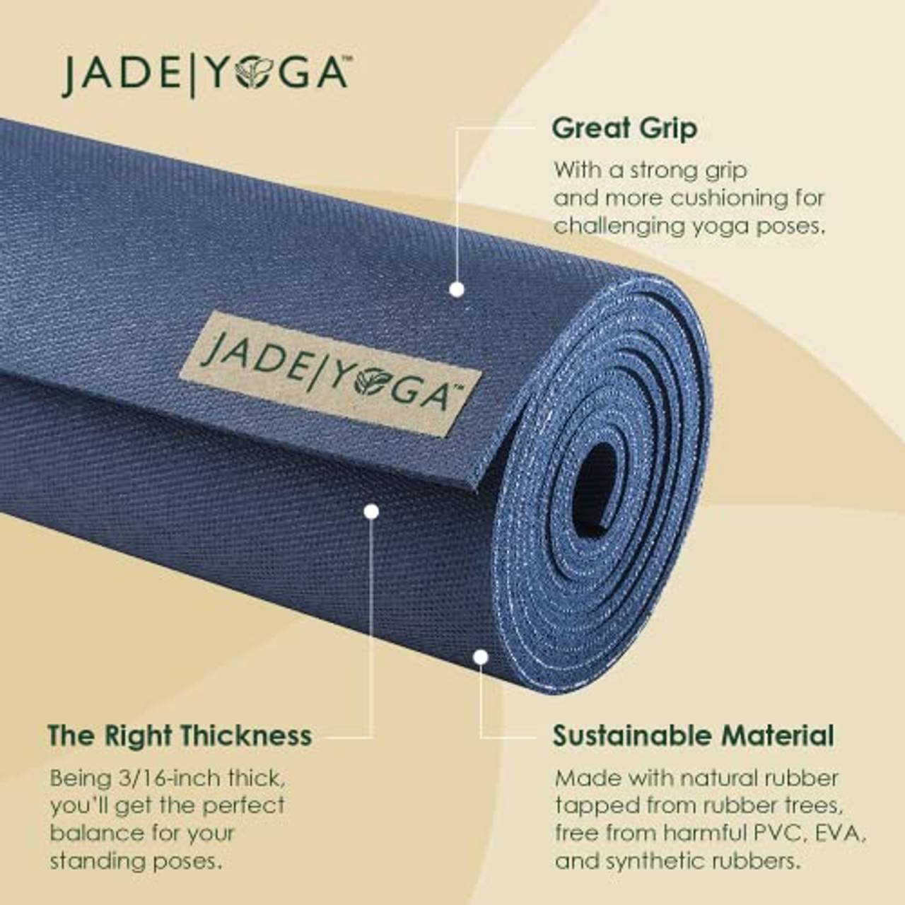 Jade Harmony Yogamatte lang