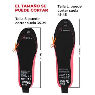 ISSYZONE Beheizte Socken 3.7V 2600mAh Wiederaufladbaren Batterien Socken