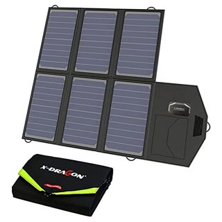 X-DRAGON Solar Ladegerät 40W 18V SunPower Faltbare Solarpanel Camping