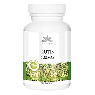 Herbadirekt Rutin 500 mg aus natürlichem Sophora japonica-Extrakt
