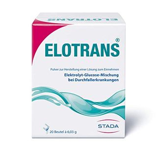 Elotrans Lösung Trinkpulver zur Elektrolyt- und Flüssigkeitszufuhr bei Salz- und Wasserverlusten