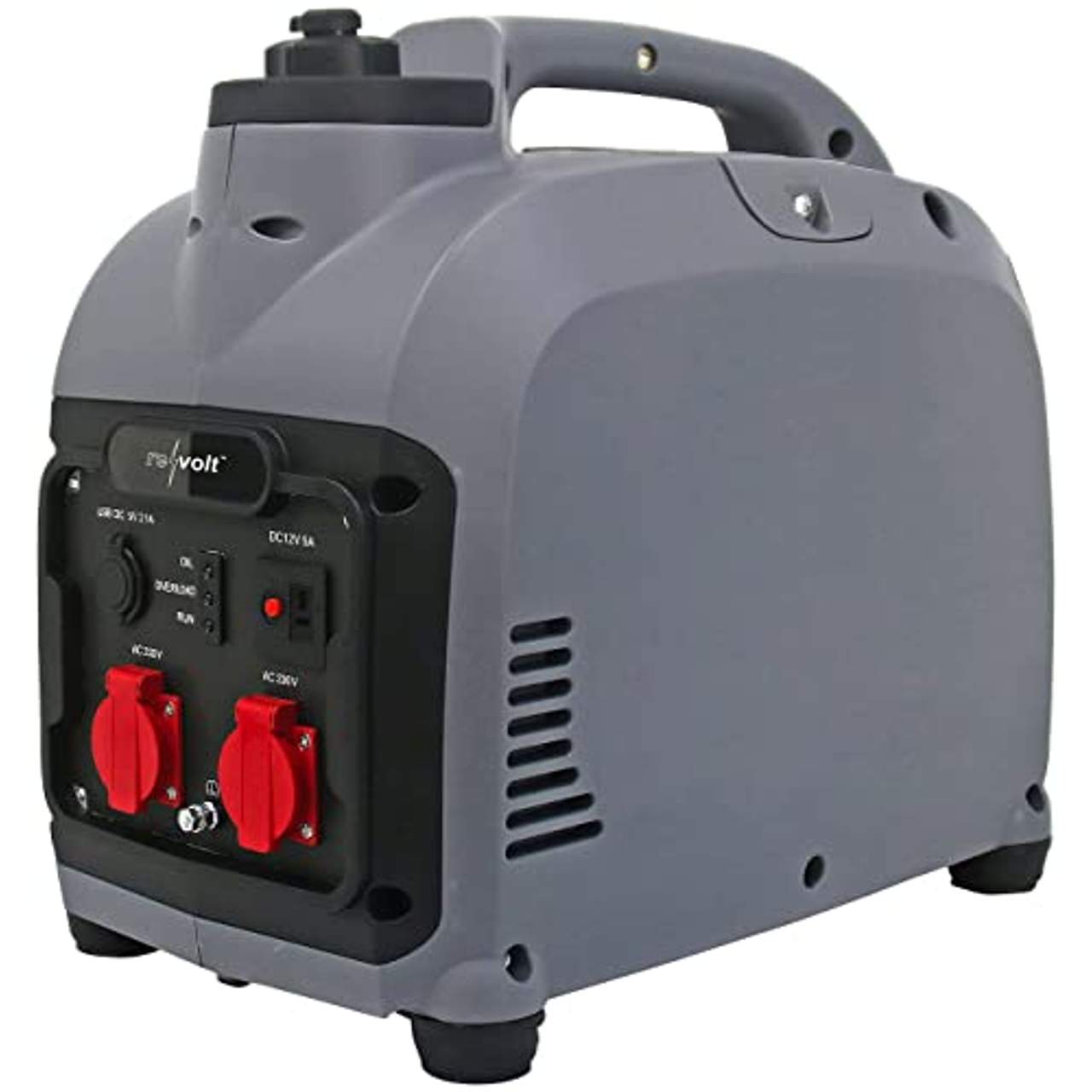 reVolt Notstromaggregat: Tragbarer Benzin-Inverter-Generator
