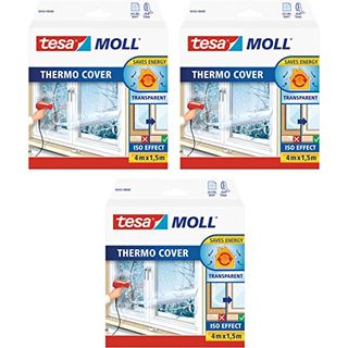 tesamoll  3 x Thermo Cover Fensterisolierfolie