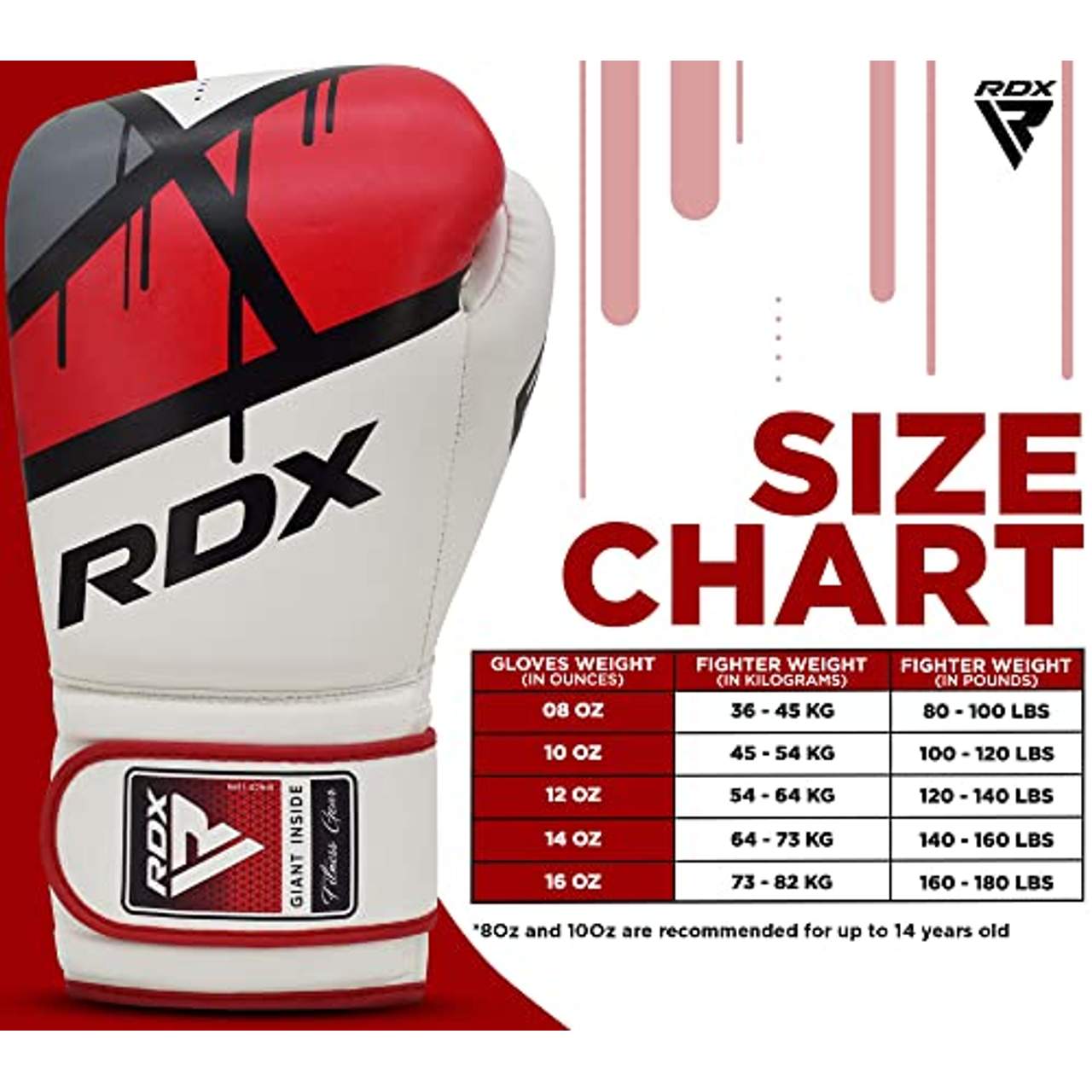 RDX Boxhandschuhe für Muay Thai und Training