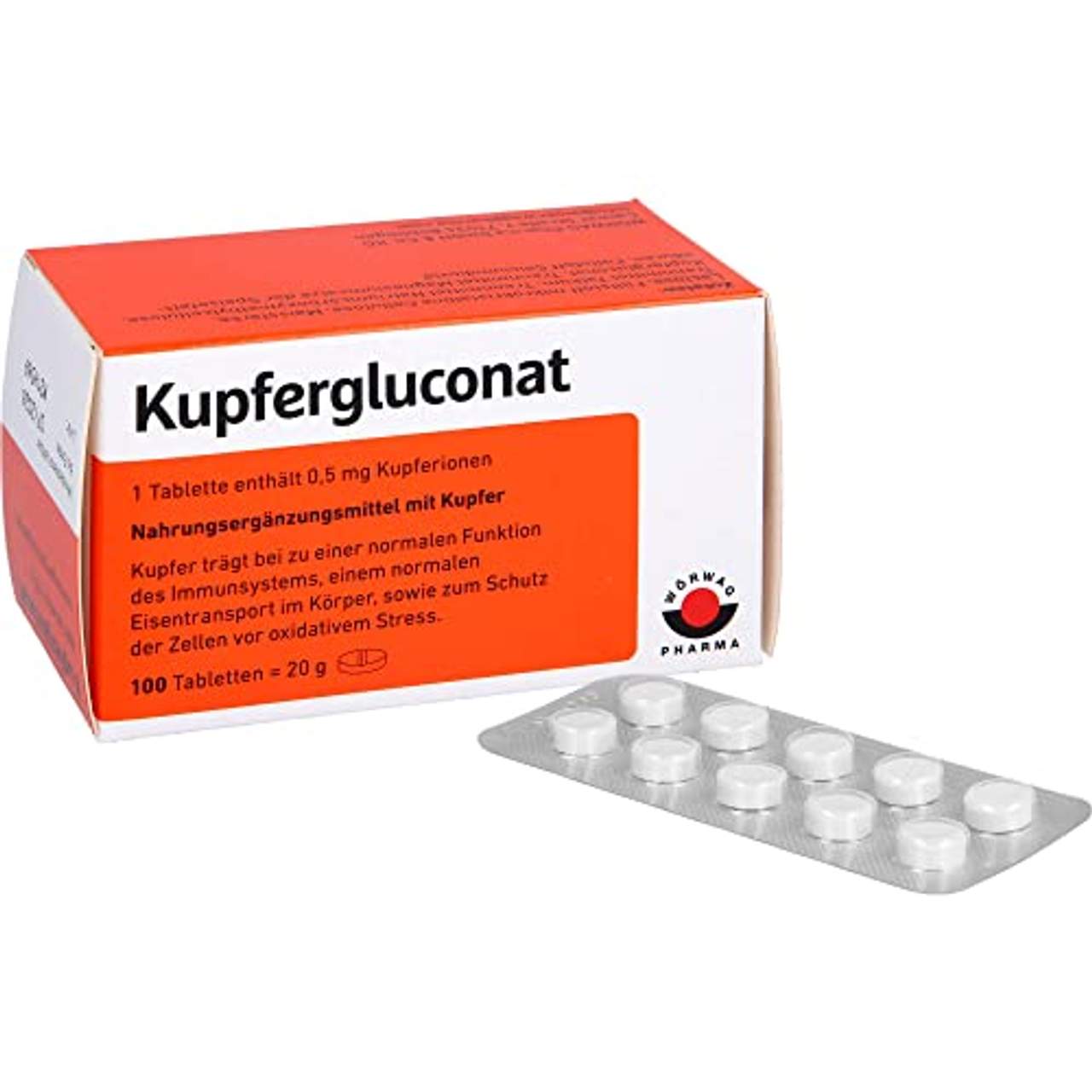Wörwag Pharma Kupfergluconat Tabletten