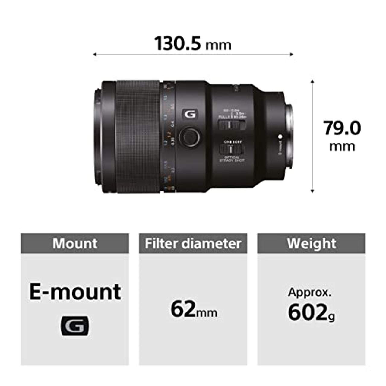 Sony SEL-90M28G G Makro Objektiv