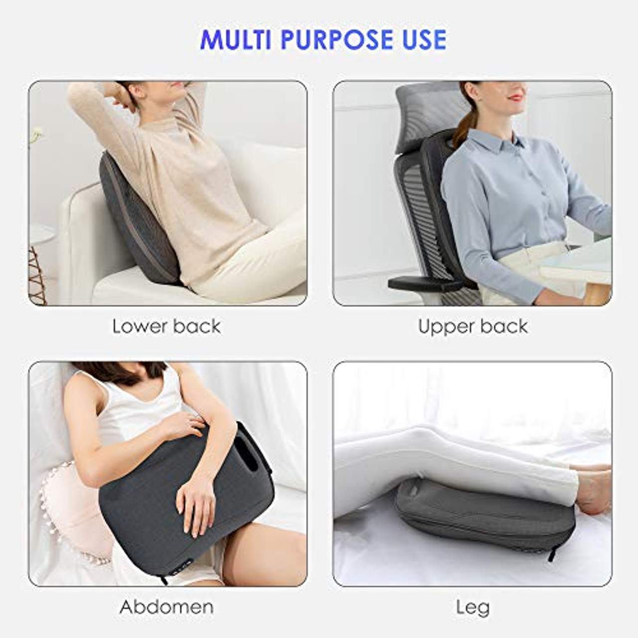Comfier Massagekissen Shiatsu Rückenmassagegerät