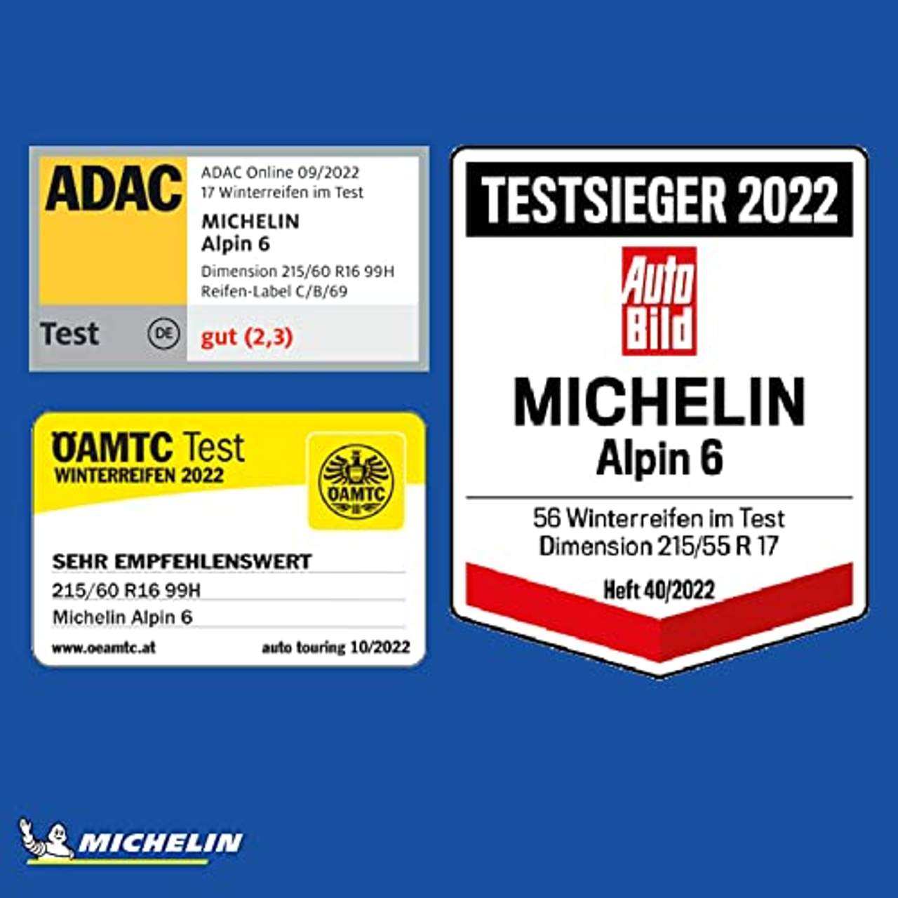 Michelin Alpin 6 225/50 R17 98H XL