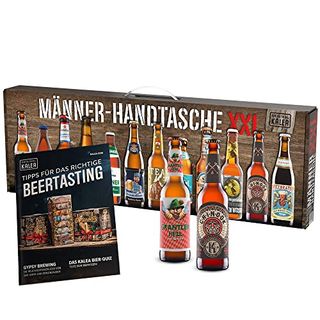KALEA Männerhandtasche XXL 12 Biere von Privatbrauereien aus Deutschland