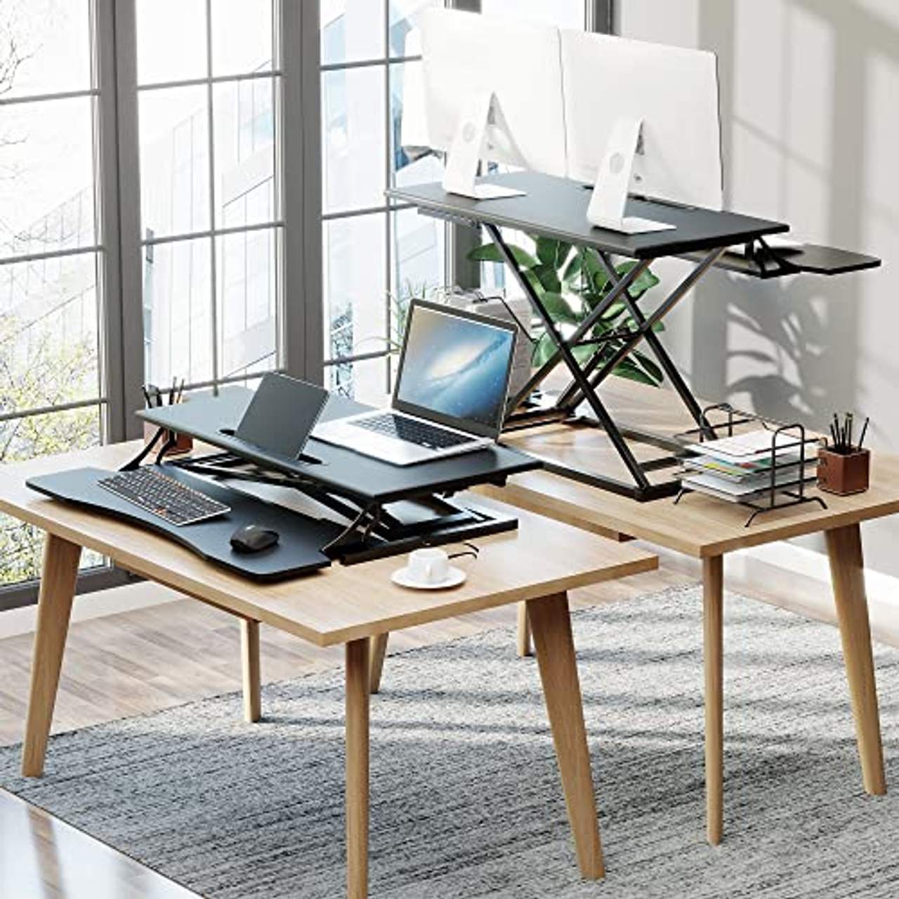 Ribelli Höhenverstellbarer Schreibtischaufsatz passend