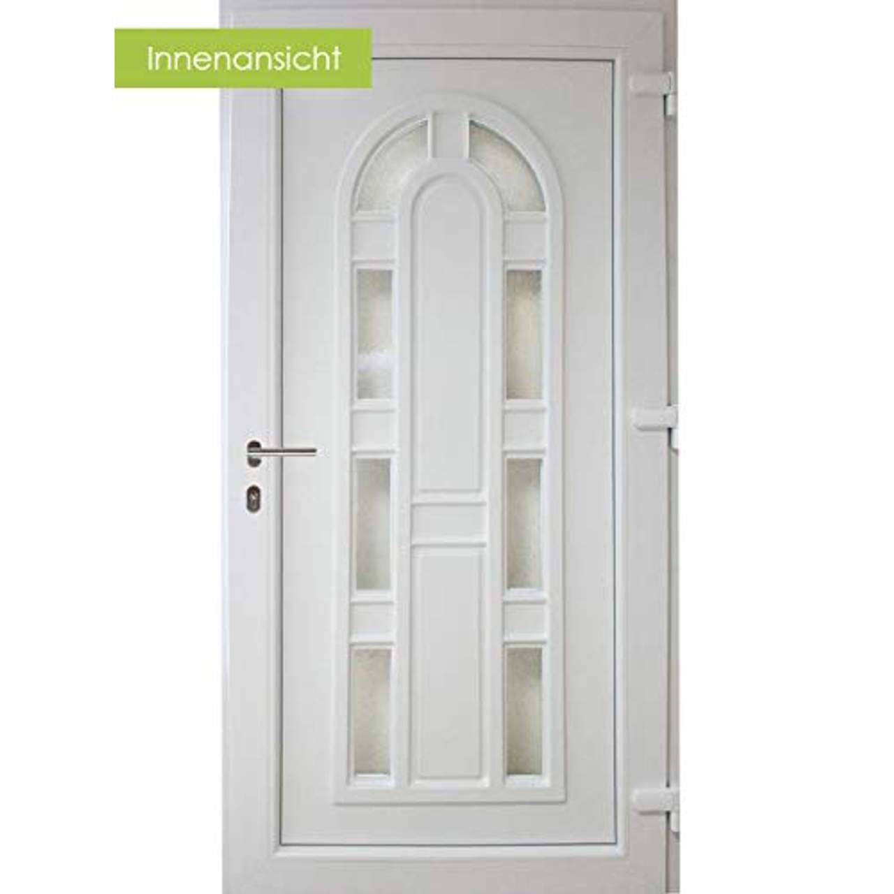 kuporta Kunststoff Haustür England Türen 98 x 200 cm DIN rechts weiß