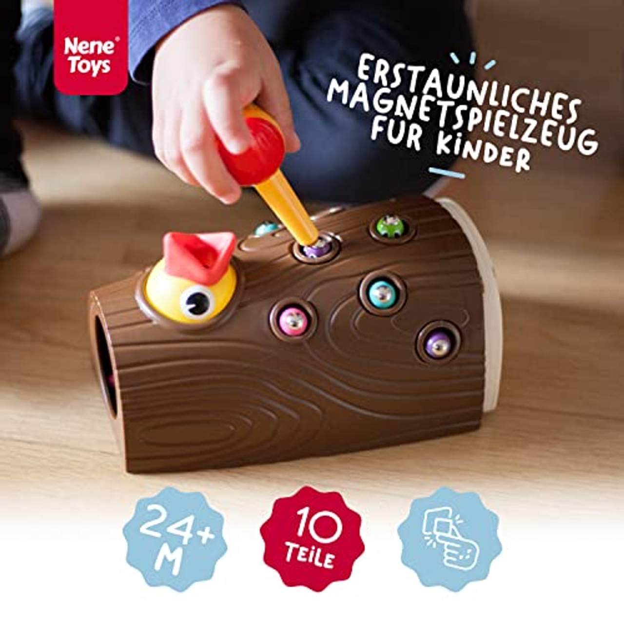 Nene Toys Lernspielzeug für Jungen und Mädchen 2 3 4 Jahre Alt
