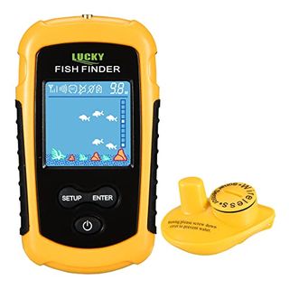 LUCKY Fischfinder Wireless Farbe Tragbarer Portable Angeln