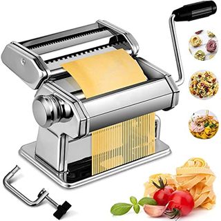 Eloklem Nudelmaschine Edelstahl Pastamaker Pastamaschine Nudel Maschine