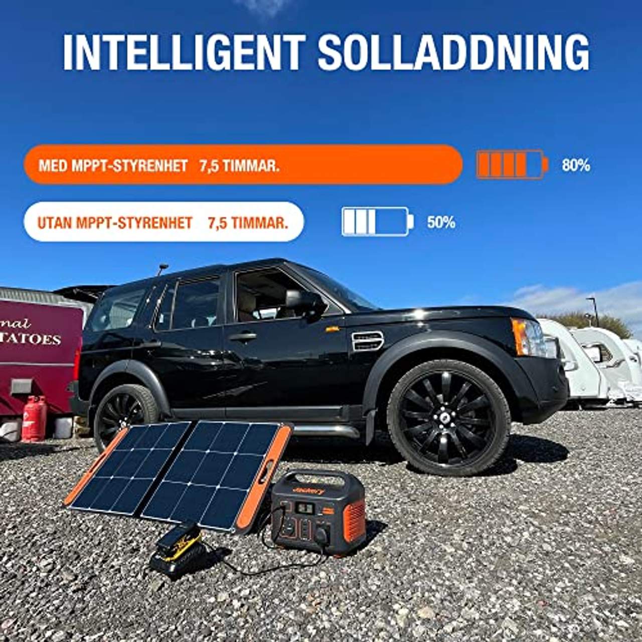 Jackery Solargenerator 500 518WH Tragbare Powerstation