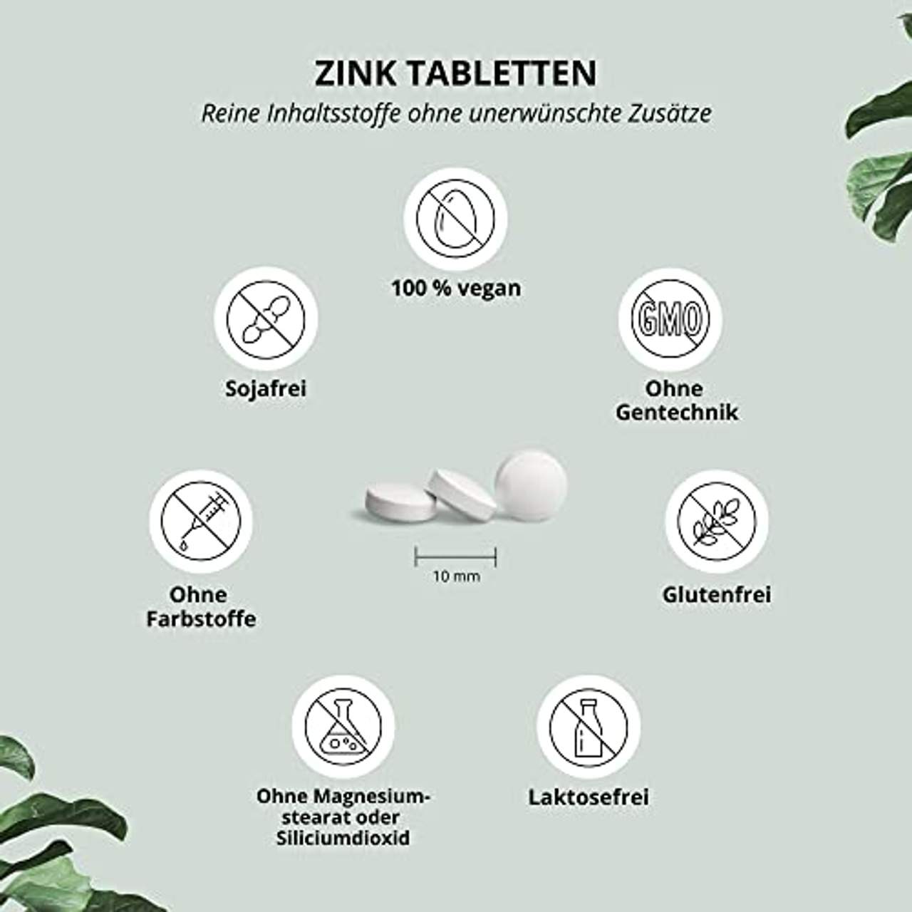 Nutri + Zink Tabletten 25mg