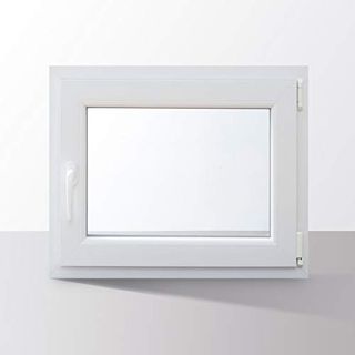 HORI Dreh-Kipp Kunststoff-Fenster I 2-fach verglast weiß I DIN rechts