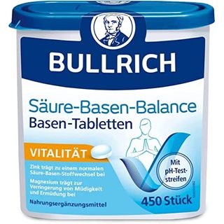 Bullrich Säure-Basen-Balance Basentabletten inklusive 12 pH-Teststreifen