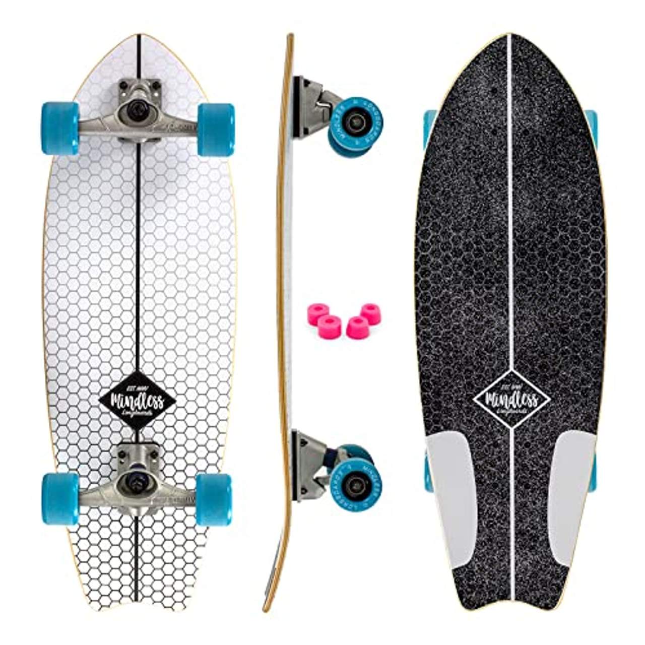 Mindless Surf Skate Fish Tail Skateboard