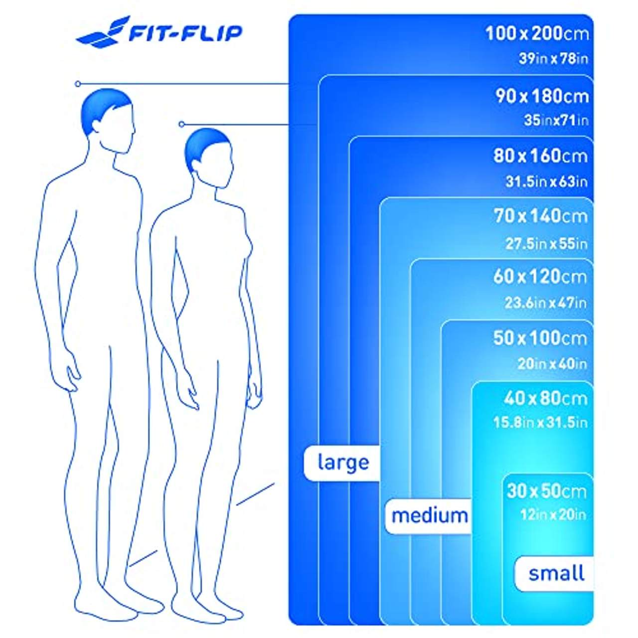 Fit-Flip Microfaser Handtuch federleicht