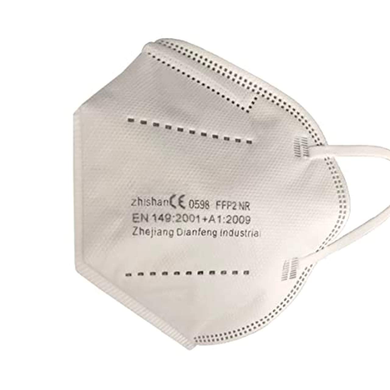 50 Stück Einzelverpackt FFP2 Maske Atemschutzmaske Partikelfiltermaske