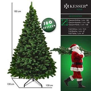 KESSER Weihnachtsbaum künstlich PE 180cm