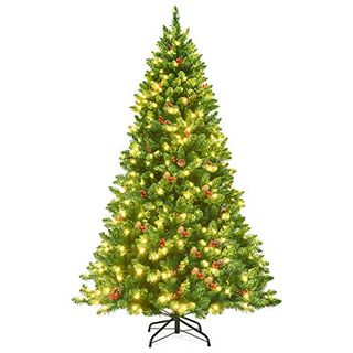 COSTWAY 200cm Künstlicher Weihnachtsbaum