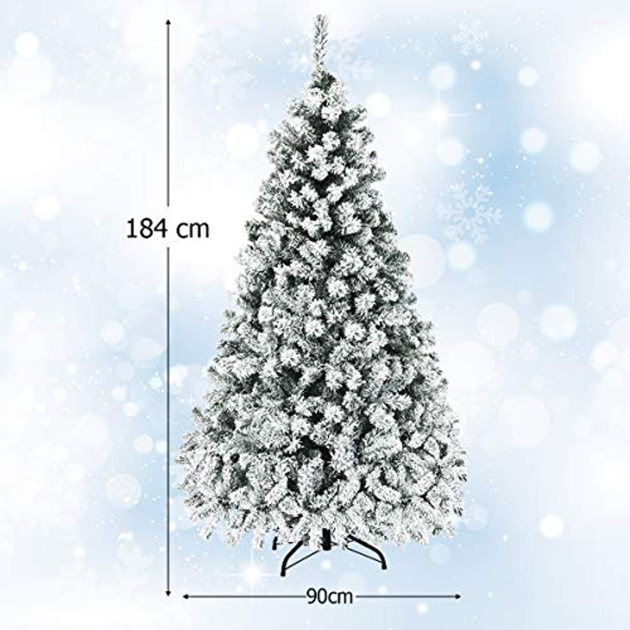 GOPLUS 184 cm Künstlicher Weihnachtsbaum