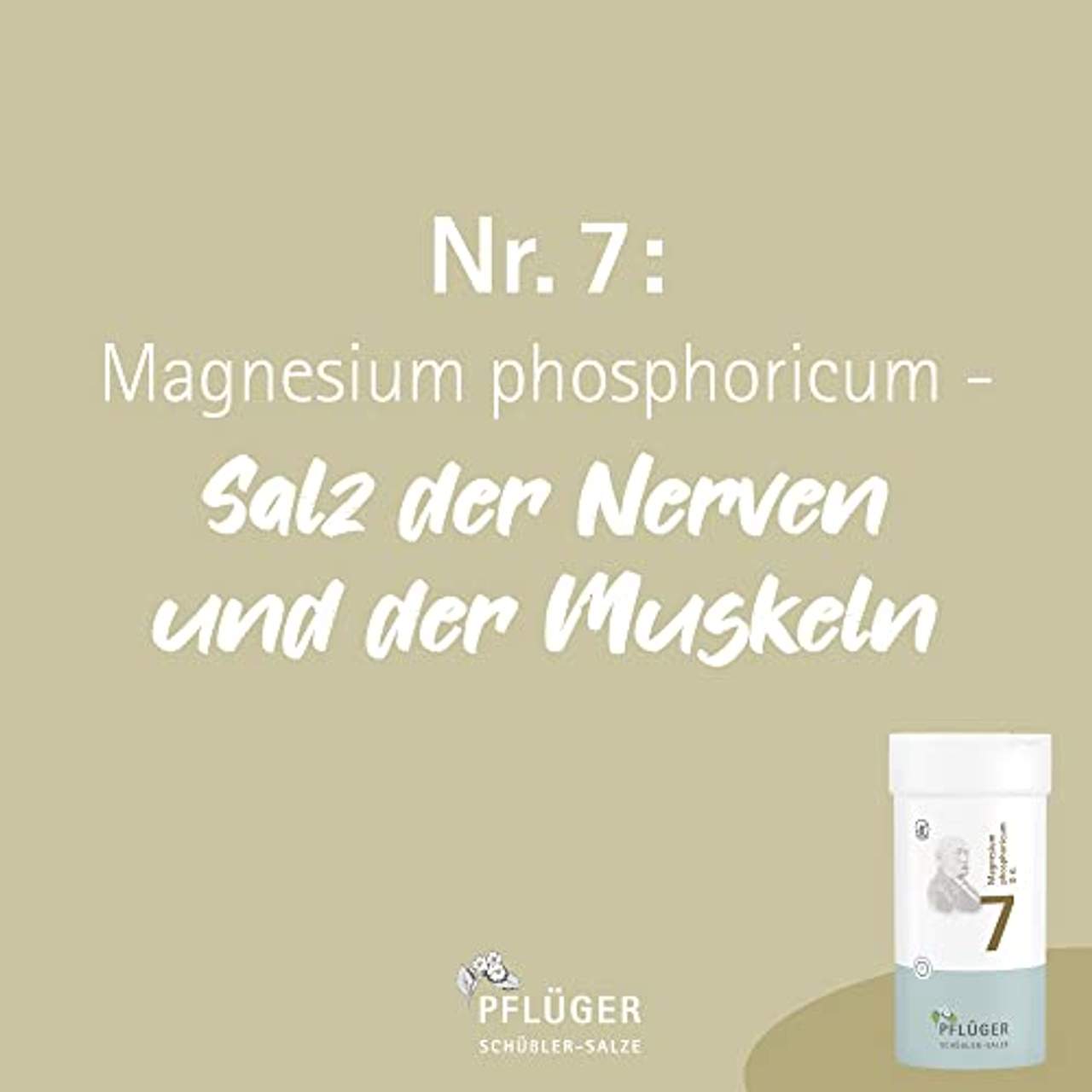 Biochemie Pflüger 7 Magnesium phosphoricum D 6 Tabletten