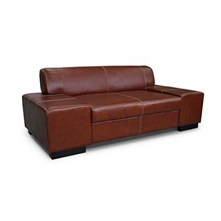 Quattro Meble Echtleder 2 er Sofa London Breite 190 cm Ledersofa Echt Leder Couch