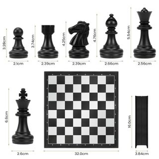 Gibot 3-in-1 Schachspiel Magnetisch