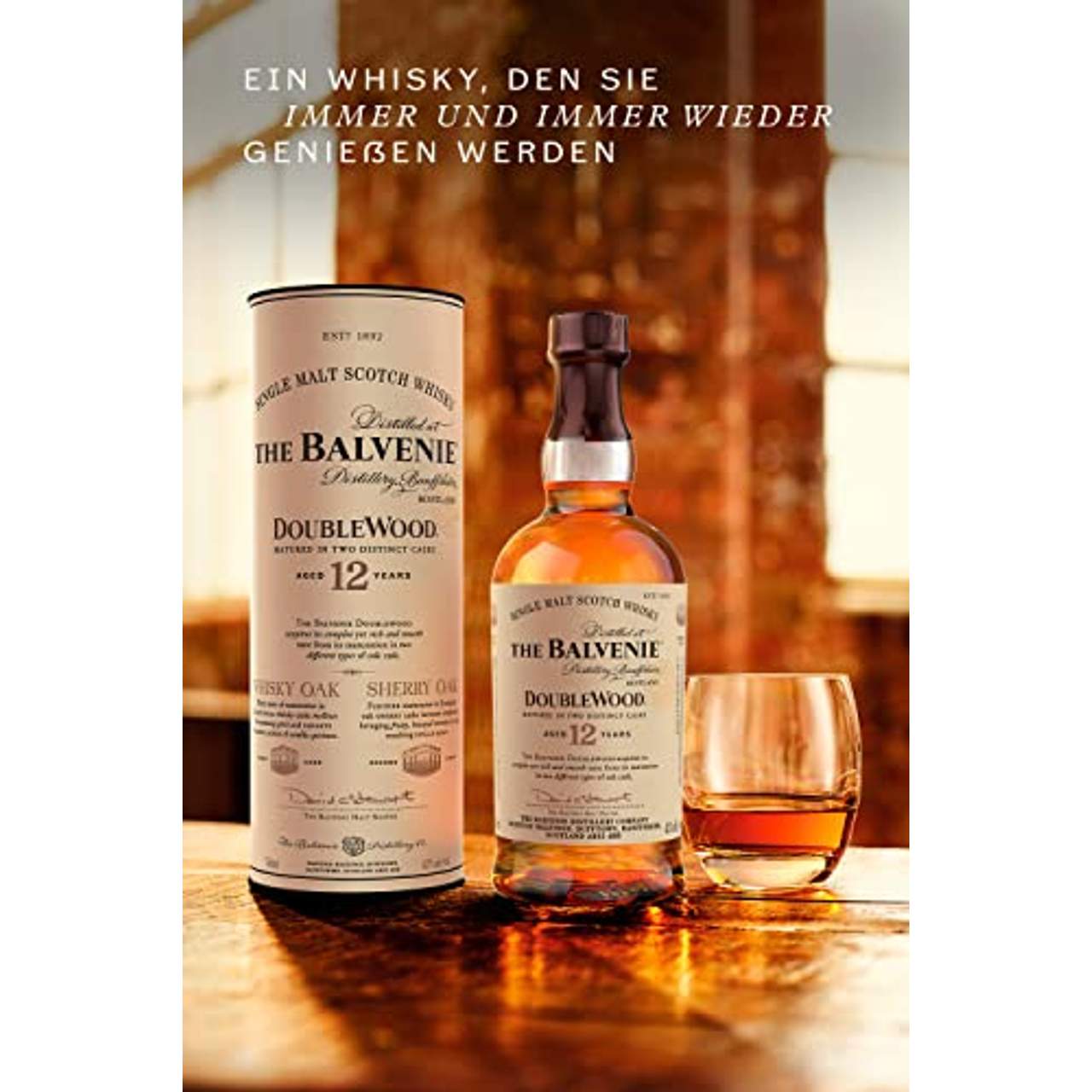 The Balvenie Doublewood Single Malt Scotch Whisky 12 Jahre