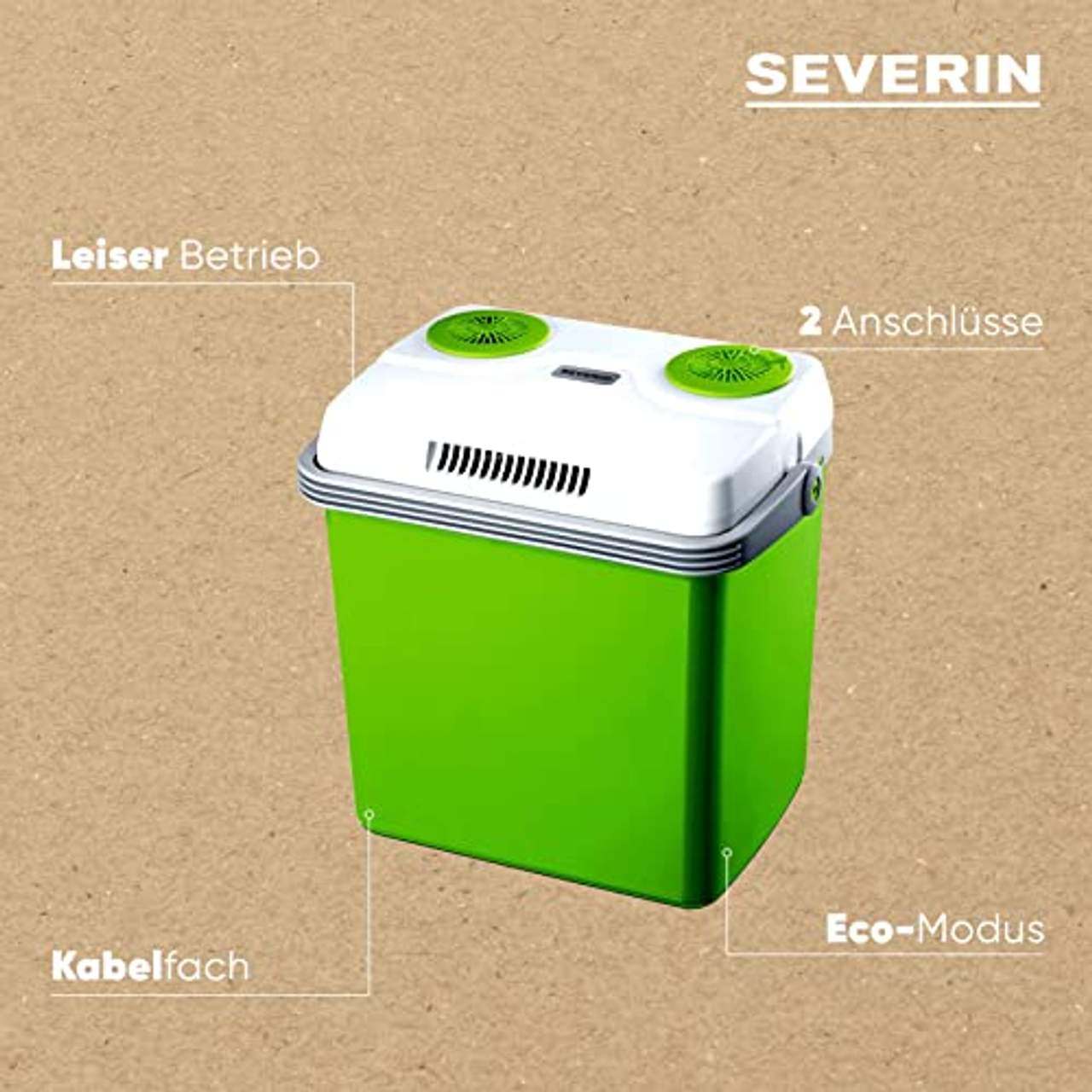 SEVERIN Elektrische Kühlbox mit Kühl- und Warmhaltefunktion