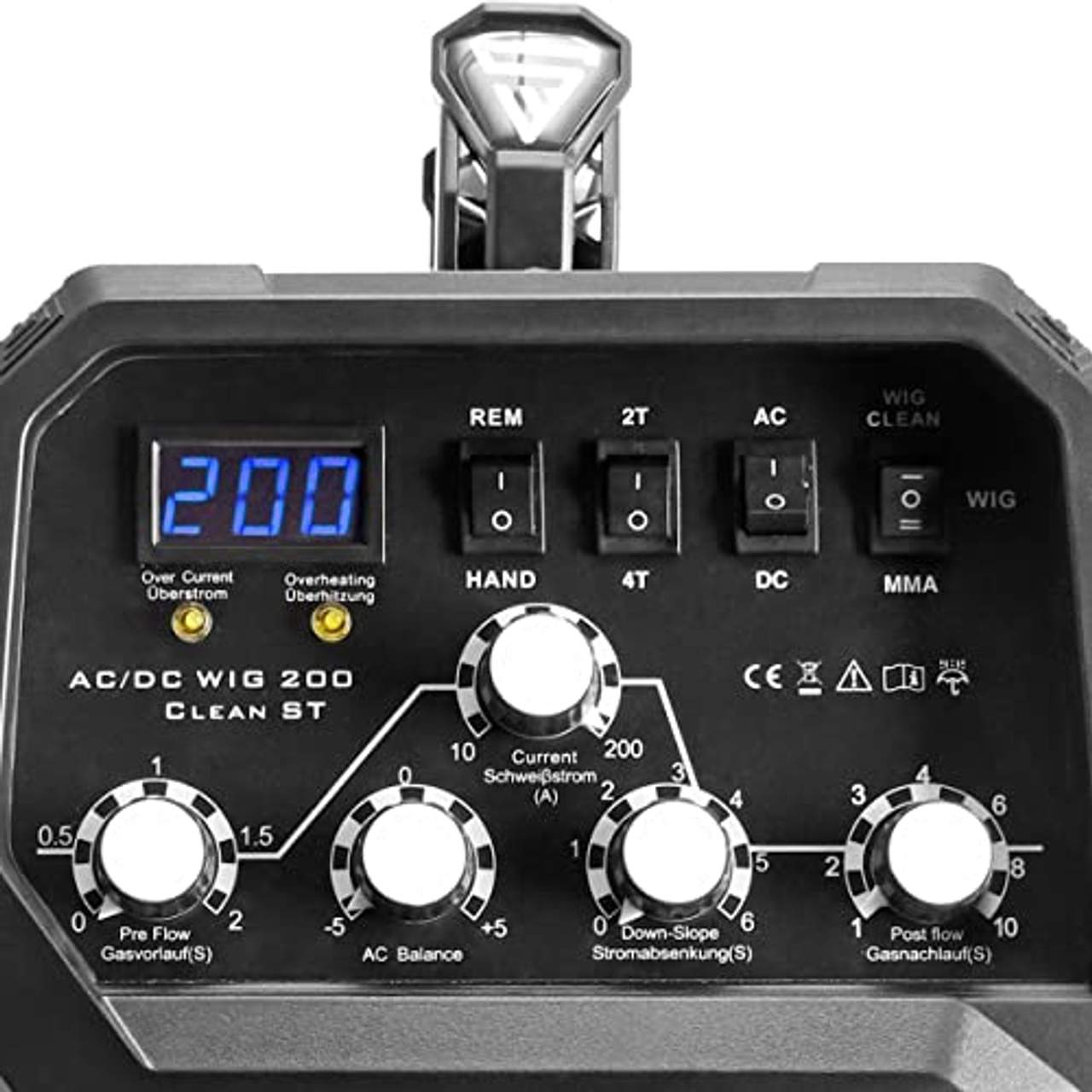 STAHLWERK AC DC WIG 200 Clean ST WIG Schweißgerät