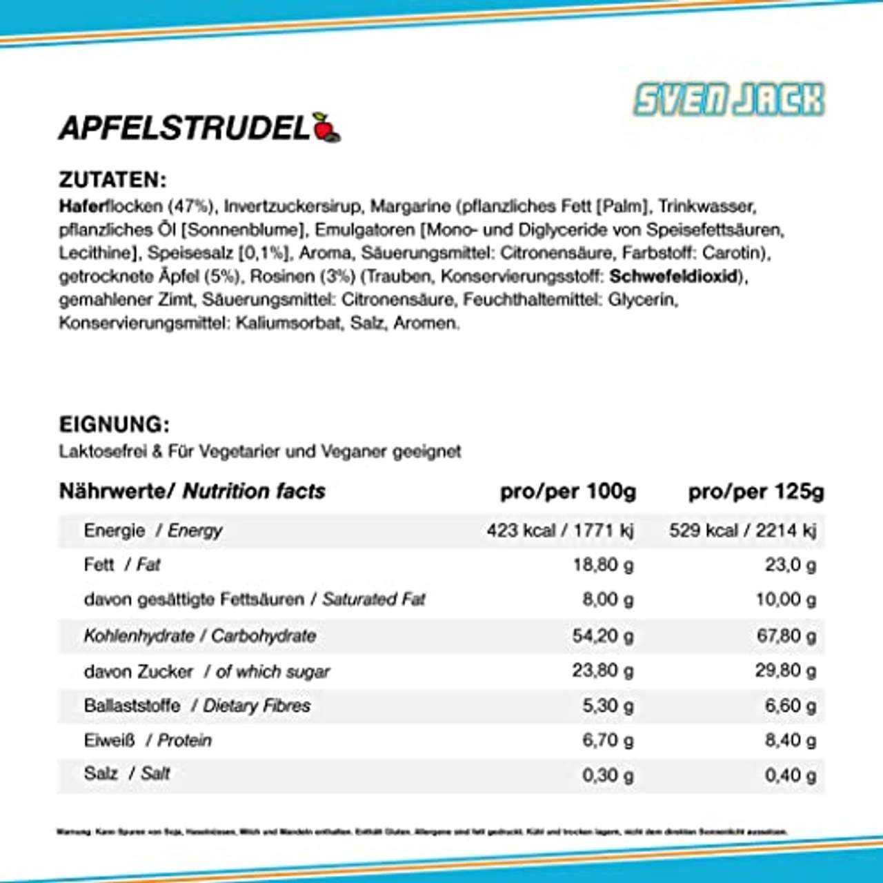 Energy Cake Apfelstrudel 24x 125g